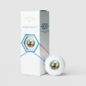 Aangepaste Golfballen Met Foto Van Je Hond Maak Je (Verpakking)