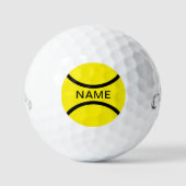 Aangepaste golfballen met naam ideaal voor golfers (Voorkant)