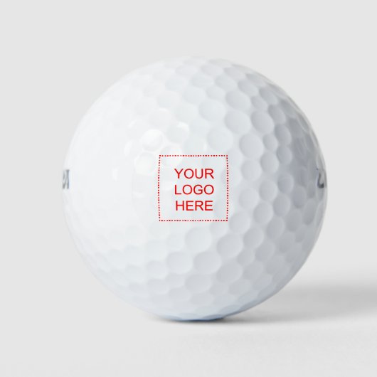 Aangepaste golfballen met zakelijke logo (Voorkant)