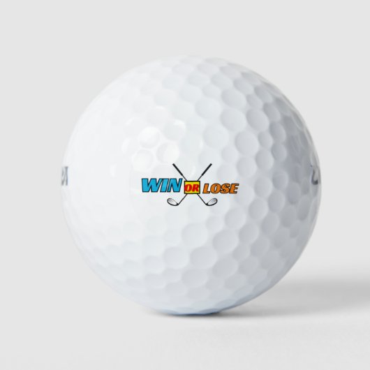 Aangepaste golfballen Swing | unieke ballen op Zaz (Voorkant)