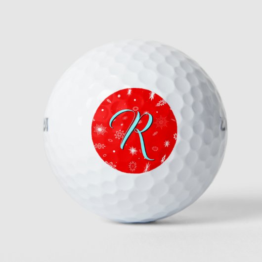 Aangepaste golfballen voor sneeuwvlokken (Voorkant)