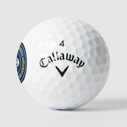 Aangepaste golfballen w / 50e Jubileum Logo (Logo)