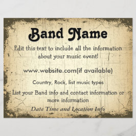 Aangepaste golfband flyer