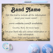 Aangepaste golfband flyer (Enkel)
