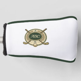 Aangepaste Golfclub Crest Aangepaste Initialen Put Golfheadcover
