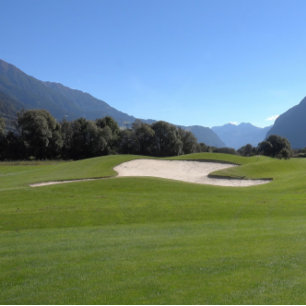 Aangepaste golfclub foto wandklok