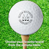 Aangepaste golfclub Logo Golfballen