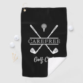 Aangepaste golfclub Logo Golfhanddoek (Insitu)