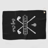 Aangepaste golfclub Logo Golfhanddoek (Horizontaal)