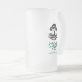 Aangepaste golfclub Logo Matglas Bierpul (Voorkant rechts)