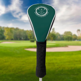 Aangepaste Golfclub Naam Smaragdgroen Golfheadcover