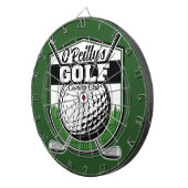 Aangepaste Golfer Player Pro Golf Country Club Dartbord (Voorkant Rechts)