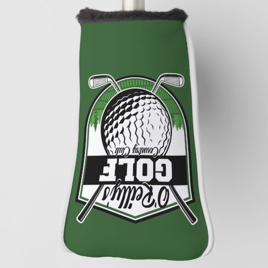 Aangepaste Golfer Player Pro Golf Country Club Golfheadcover (Draai 90)