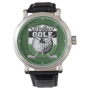 Aangepaste Golfer Player Pro Golf Country Club Horloge