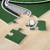 Aangepaste Golfer Player Pro Golf Country Club Legpuzzel (Zijkant)