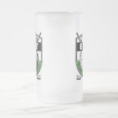 Aangepaste Golfer Player Pro Golf Country Club Matglas Bierpul (Center)