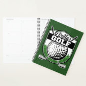 Aangepaste Golfer Player Pro Golf Country Club Planner (Display)