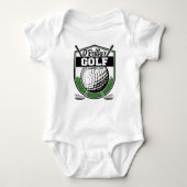 Aangepaste Golfer Player Pro Golf Country Club Romper (Voorkant)