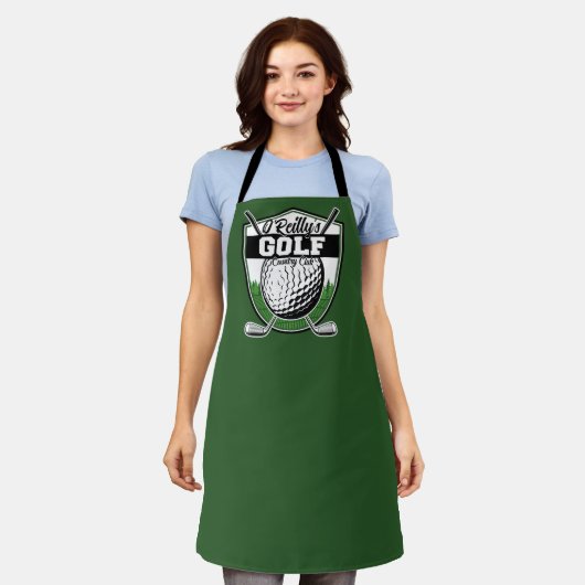 Aangepaste Golfer Player Pro Golf Country Club Schort (Gedragen)