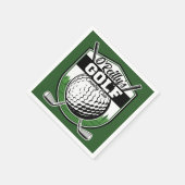 Aangepaste Golfer Player Pro Golf Country Club Servet (Hoek)