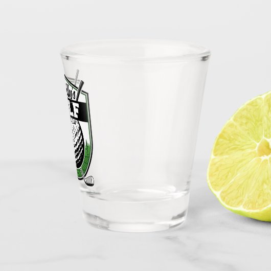 Aangepaste Golfer Player Pro Golf Country Club Shot Glas (Rechts)