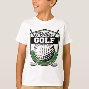 Aangepaste Golfer Player Pro Golf Country Club T-shirt