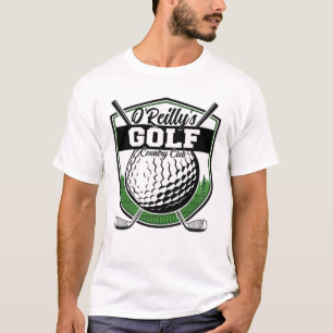 Aangepaste Golfer Player Pro Golf Country Club T-shirt