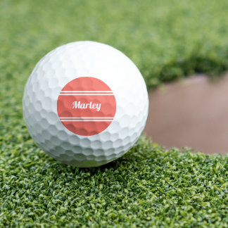 Aangepaste Golfer Sport Klassieker Naam Initiaal K Golfballen
