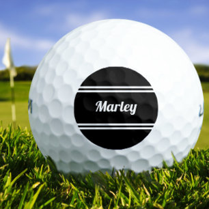 Aangepaste Golfer Sport Klassieker Naam Initiaal Z Golfballen