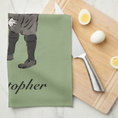 Aangepaste  golfer theedoek (Quarter Fold)