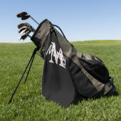 Aangepaste Golfhanddoek (Groen)