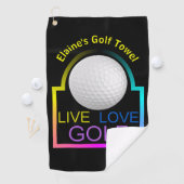 Aangepaste Golfhanddoek (Insitu)