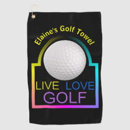 Aangepaste Golfhanddoek