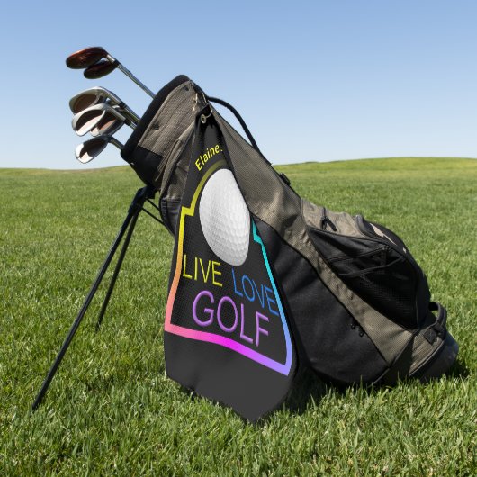 Aangepaste Golfhanddoek (Groen)