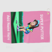 Aangepaste Golfhanddoek (Horizontaal)