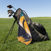 Aangepaste Golfhanddoek (Groen)