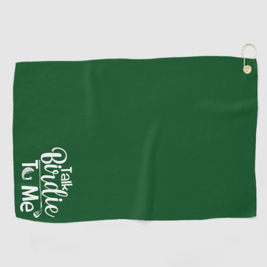 Aangepaste golfhanddoek, Leuke talk Dirty To Me Ac Golfhanddoek (Horizontaal)