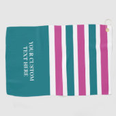 Aangepaste golfhanddoek voor tapes Pattern (Horizontaal)