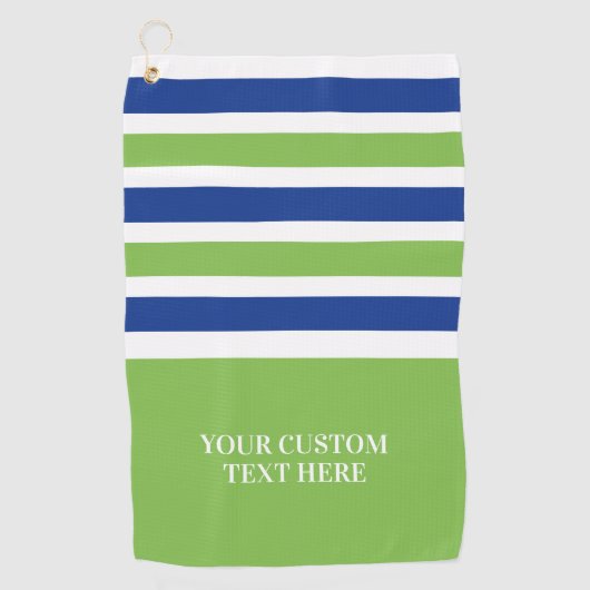 Aangepaste golfhanddoek voor tapes Pattern (Voorkant)