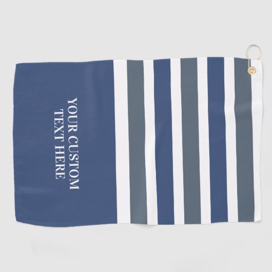 Aangepaste golfhanddoek voor tapes Pattern (Horizontaal)