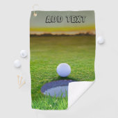 Aangepaste Golfhanddoeken: de ultieme Golfaccessoi Golfhanddoek (Insitu)