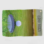 Aangepaste Golfhanddoeken: de ultieme Golfaccessoi Golfhanddoek (Horizontaal)