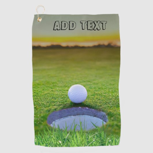 Aangepaste Golfhanddoeken: de ultieme Golfaccessoi Golfhanddoek (Voorkant)