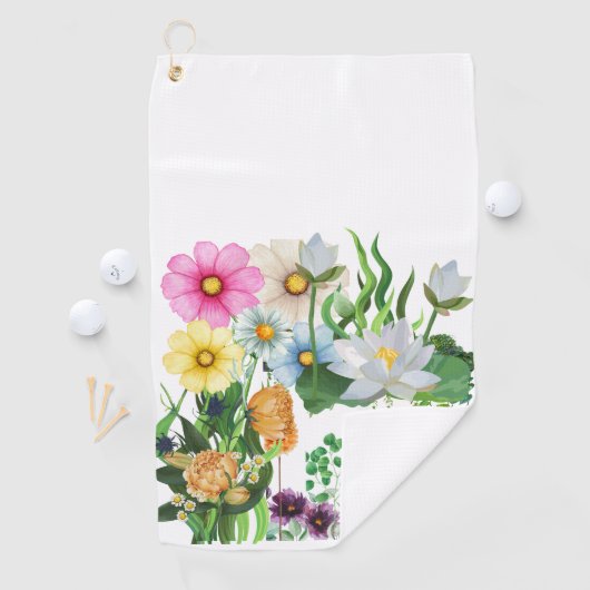 Aangepaste golfhanddoeken | Gepersonaliseerde golf Golfhanddoek (Insitu)