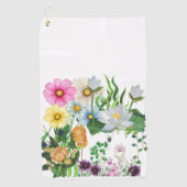 Aangepaste golfhanddoeken | Gepersonaliseerde golf Golfhanddoek (Voorkant)