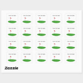 Aangepaste golfstickers en enveloppe zegels (Vel)