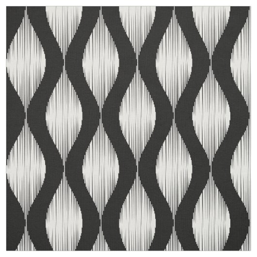 Aangepaste golvende Ikatpatroonstructuur DIY texti Stof (Swatch)