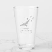 Aangepaste Goose Jagen Beer Glass Tumblr Glas (Achterkant)