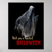 Aangepaste gotische griezelige spookachtige heksen poster (Voorkant)