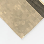 Aangepaste  Goud Pensioen Teken Fleece Deken (Hoek)